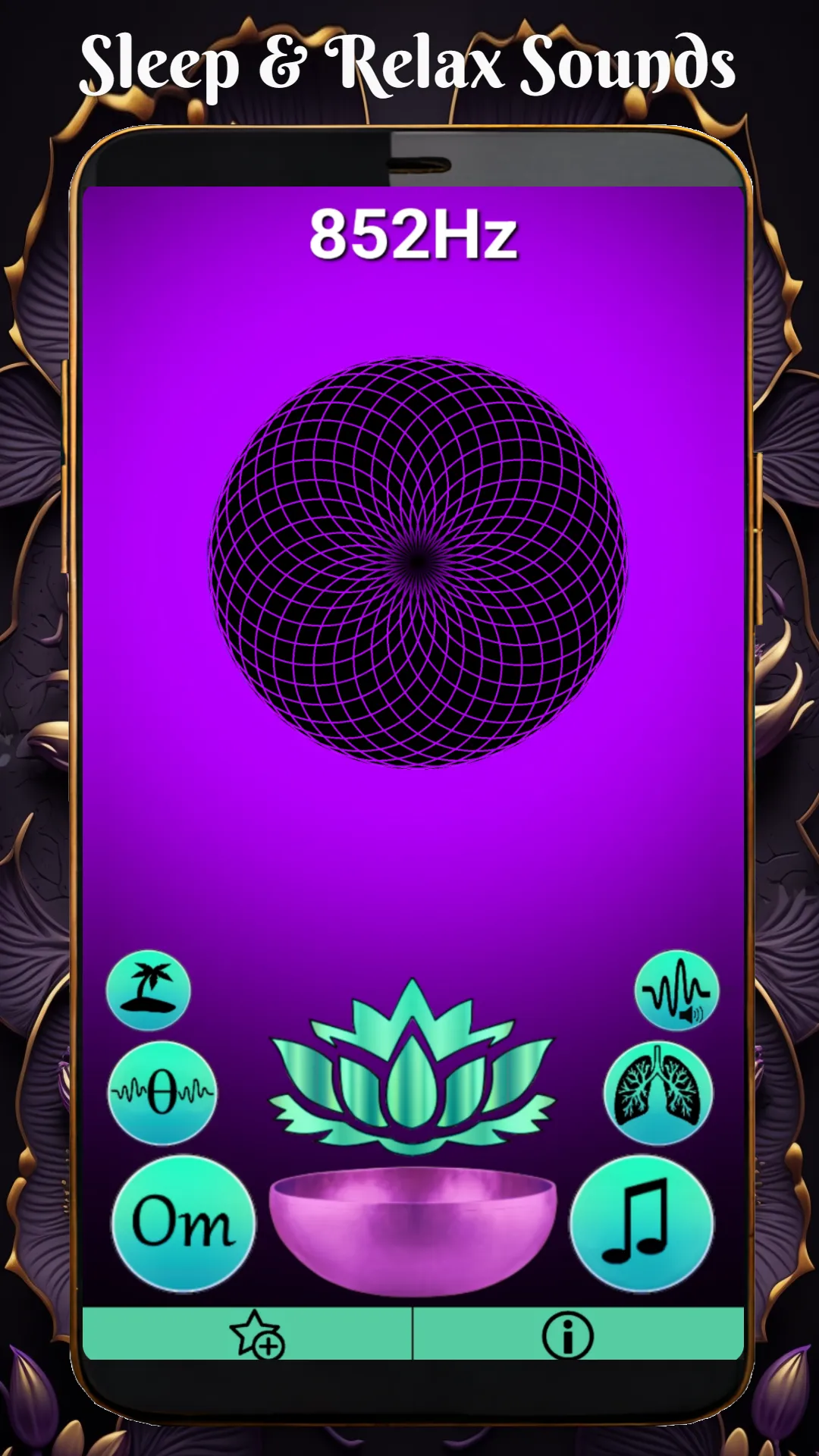 Solfeggio Frequencies Healing | Indus Appstore | Screenshot