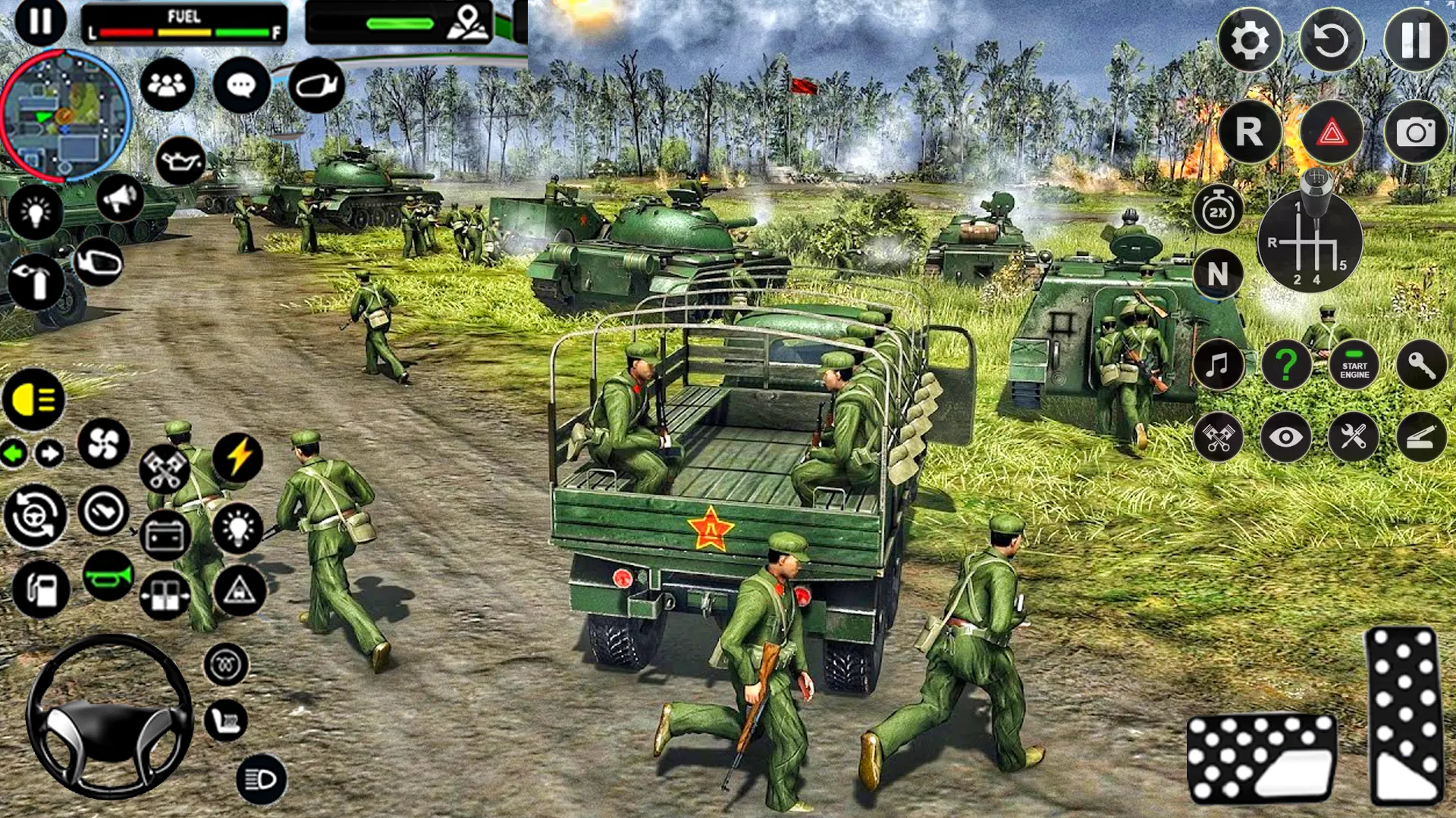 US Army Truck Games 2023 | Indus Appstore | Screenshot