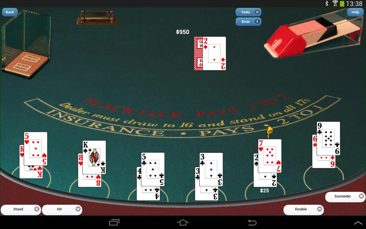 Blackjack Verite Free | Indus Appstore | Screenshot