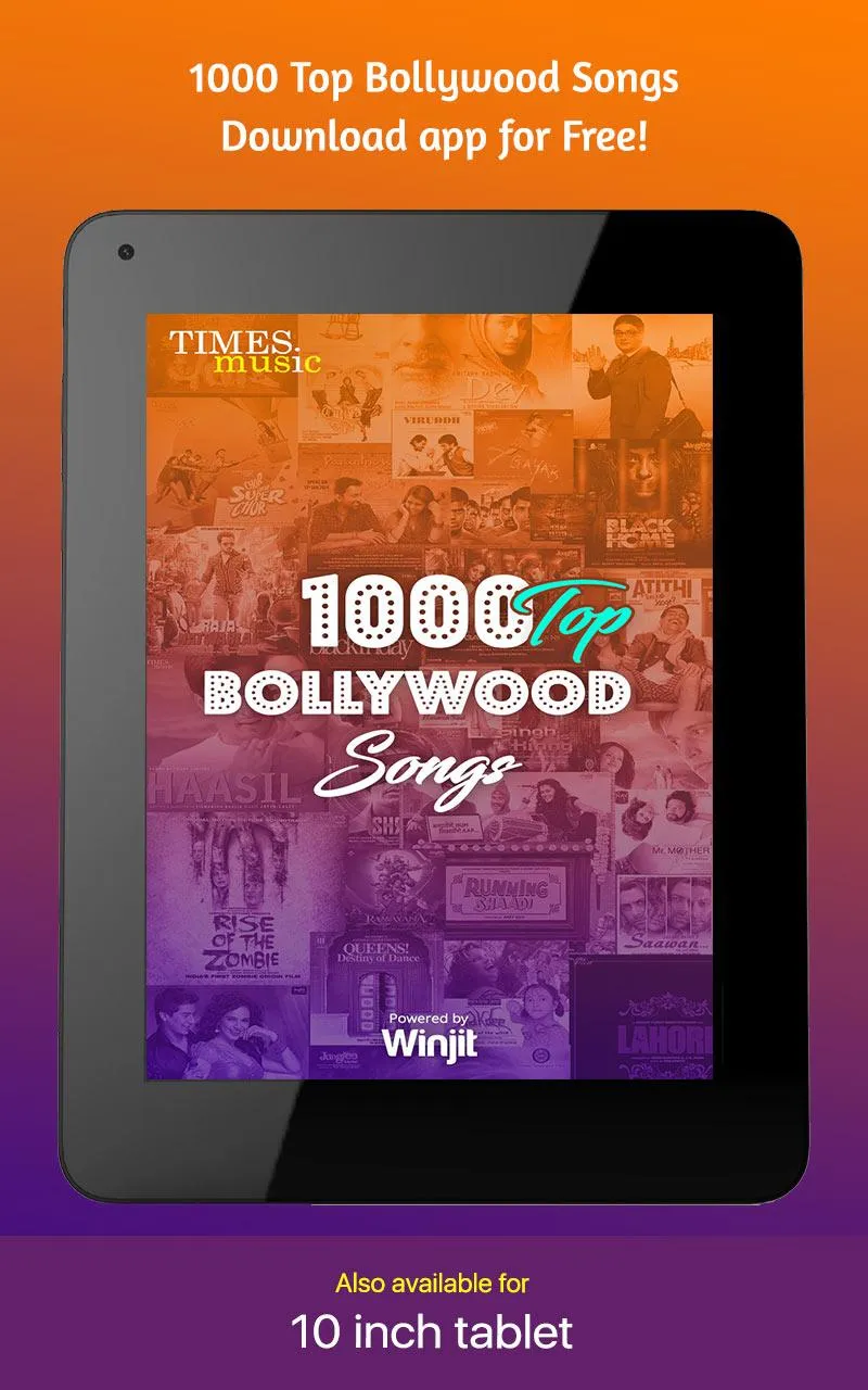 1000 Top Bollywood Songs | Indus Appstore | Screenshot