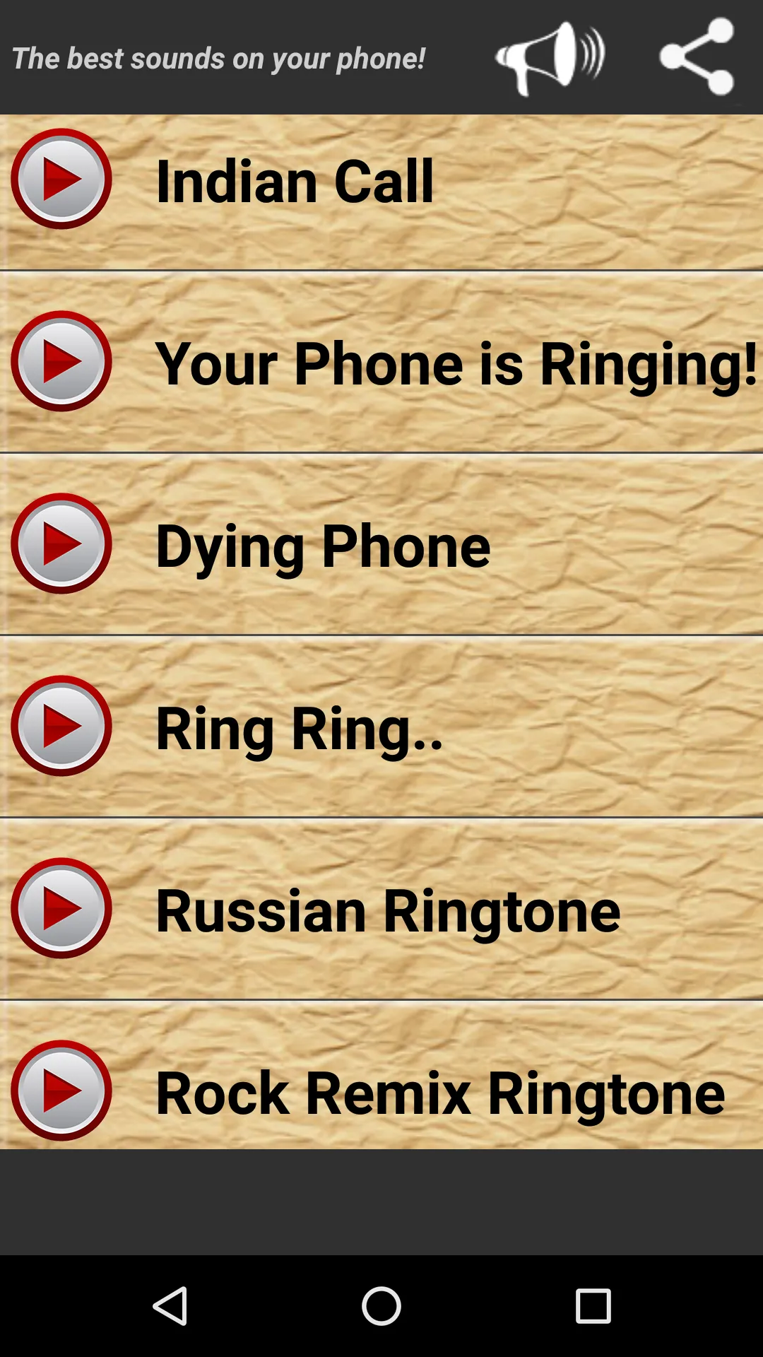 Ringtones of the year | Indus Appstore | Screenshot