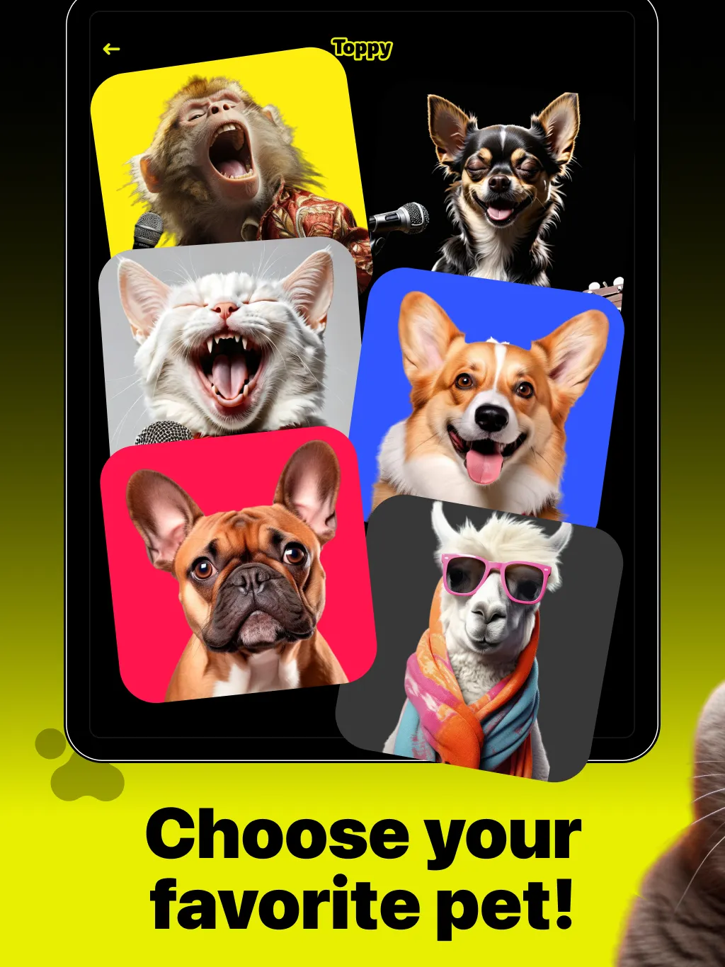 Talking Animals | Indus Appstore | Screenshot