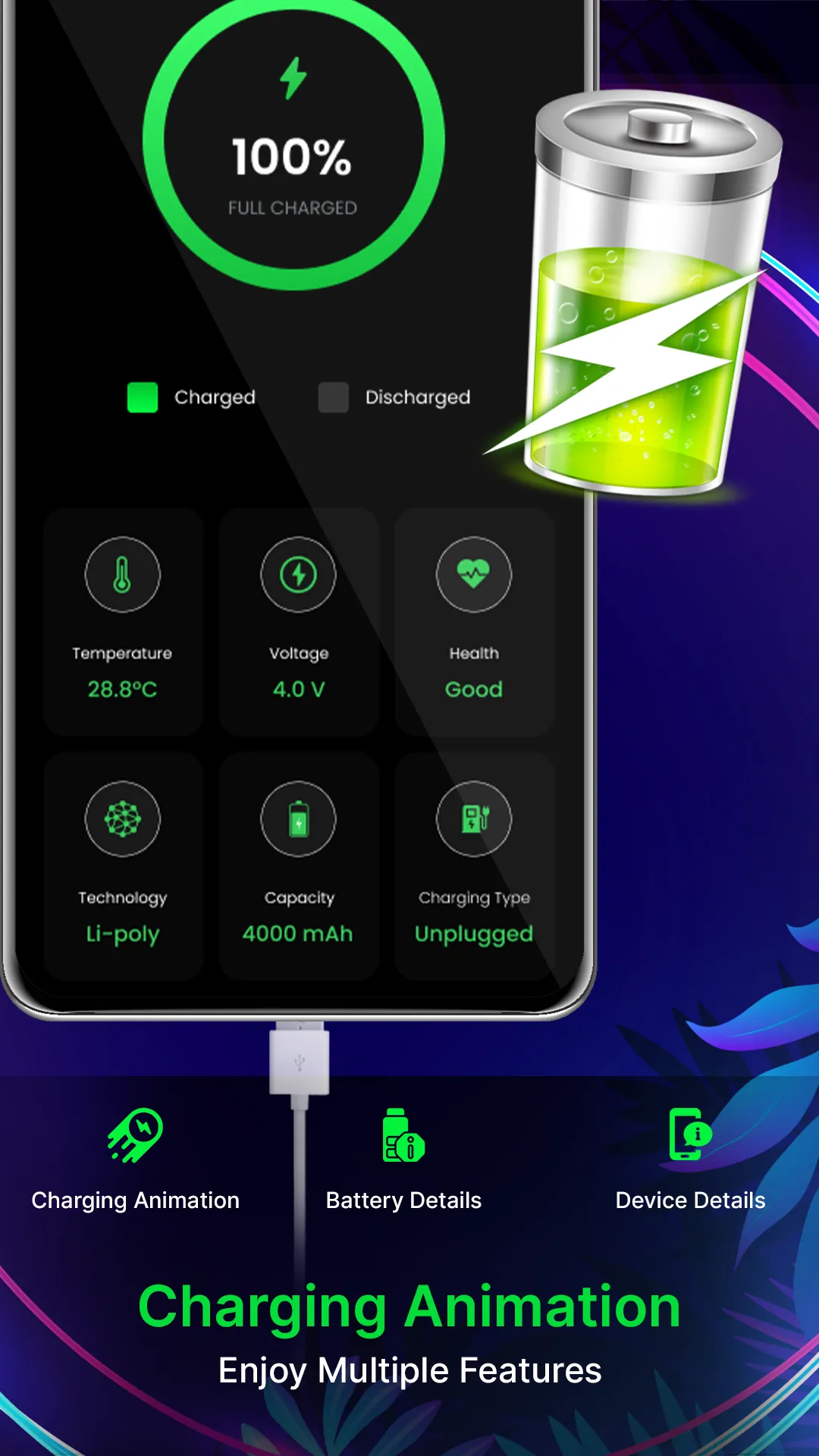 Charging Animation App | Indus Appstore | Screenshot