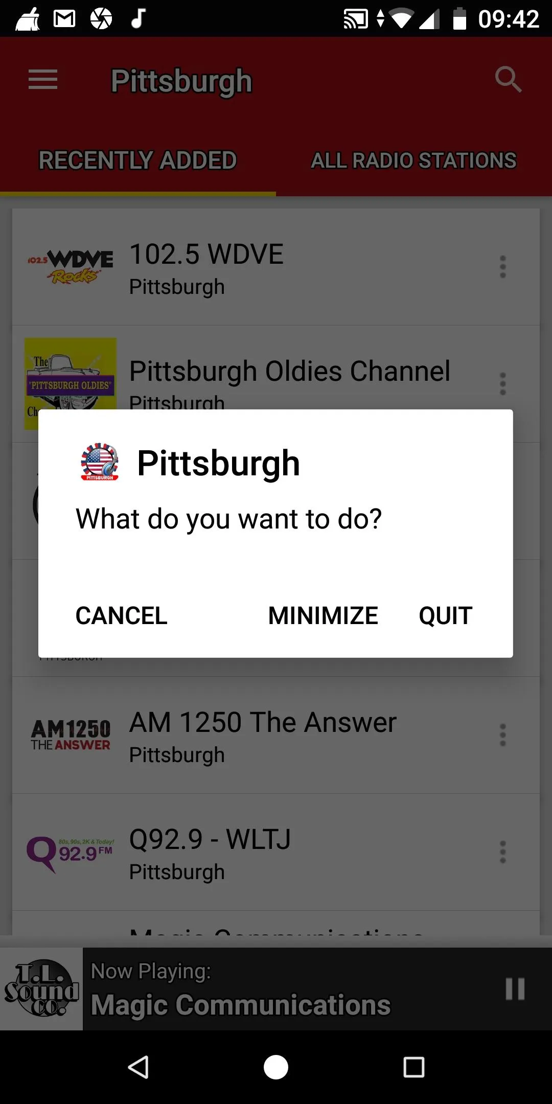 Pittsburgh Radio Stations | Indus Appstore | Screenshot