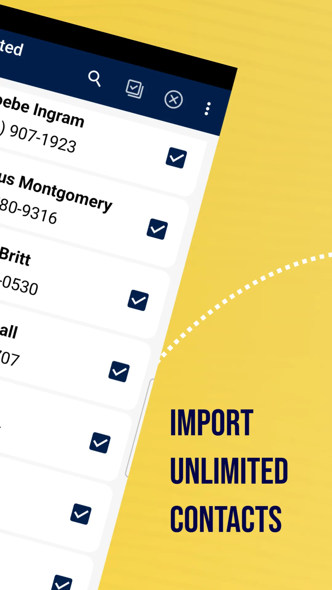 Vcf File Contact Import | Indus Appstore | Screenshot