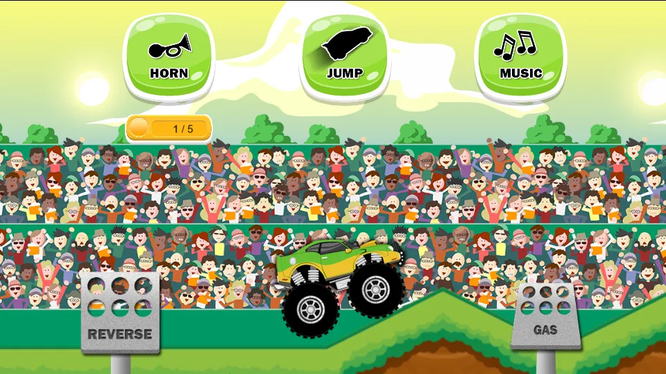 Monster Truck Game for Kids | Indus Appstore | Screenshot