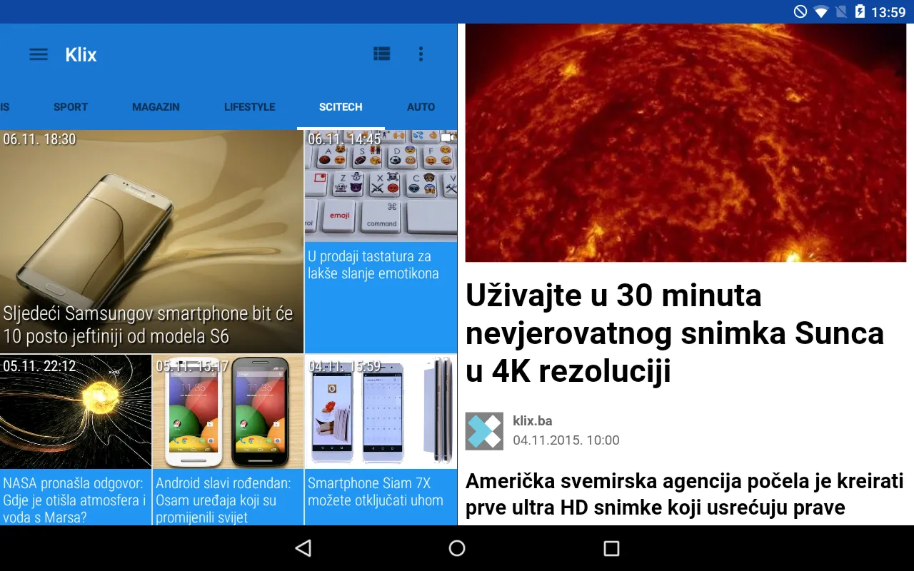 Novine BiH | Indus Appstore | Screenshot