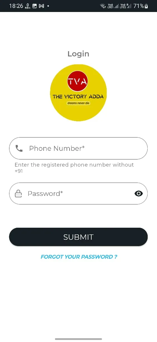 THE VICTORY ADDA | Indus Appstore | Screenshot