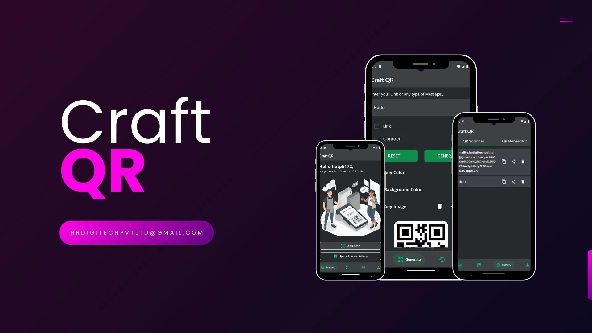 CraftQR: Scan & Read QR Code | Indus Appstore | Screenshot