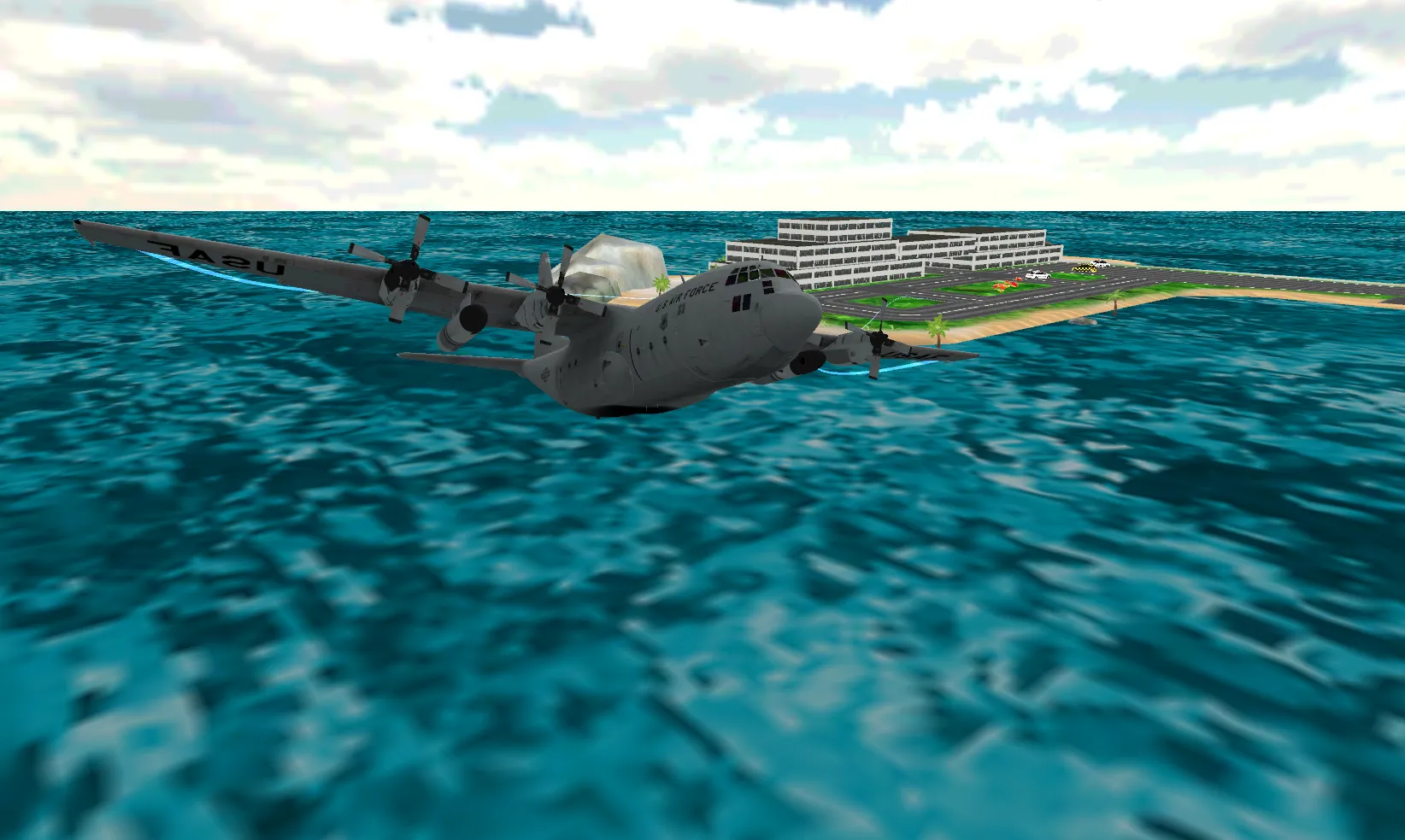 Flight Sim: Transport Plane 3D | Indus Appstore | Screenshot