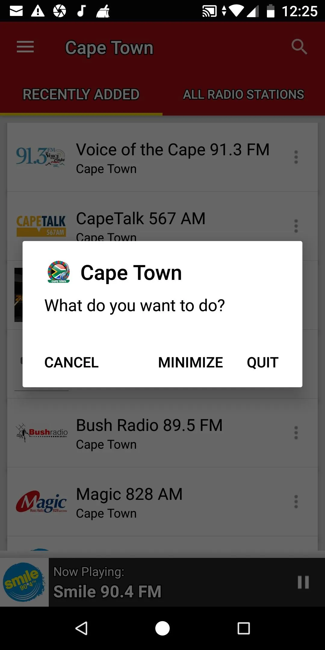 Cape Town Radio Stations | Indus Appstore | Screenshot