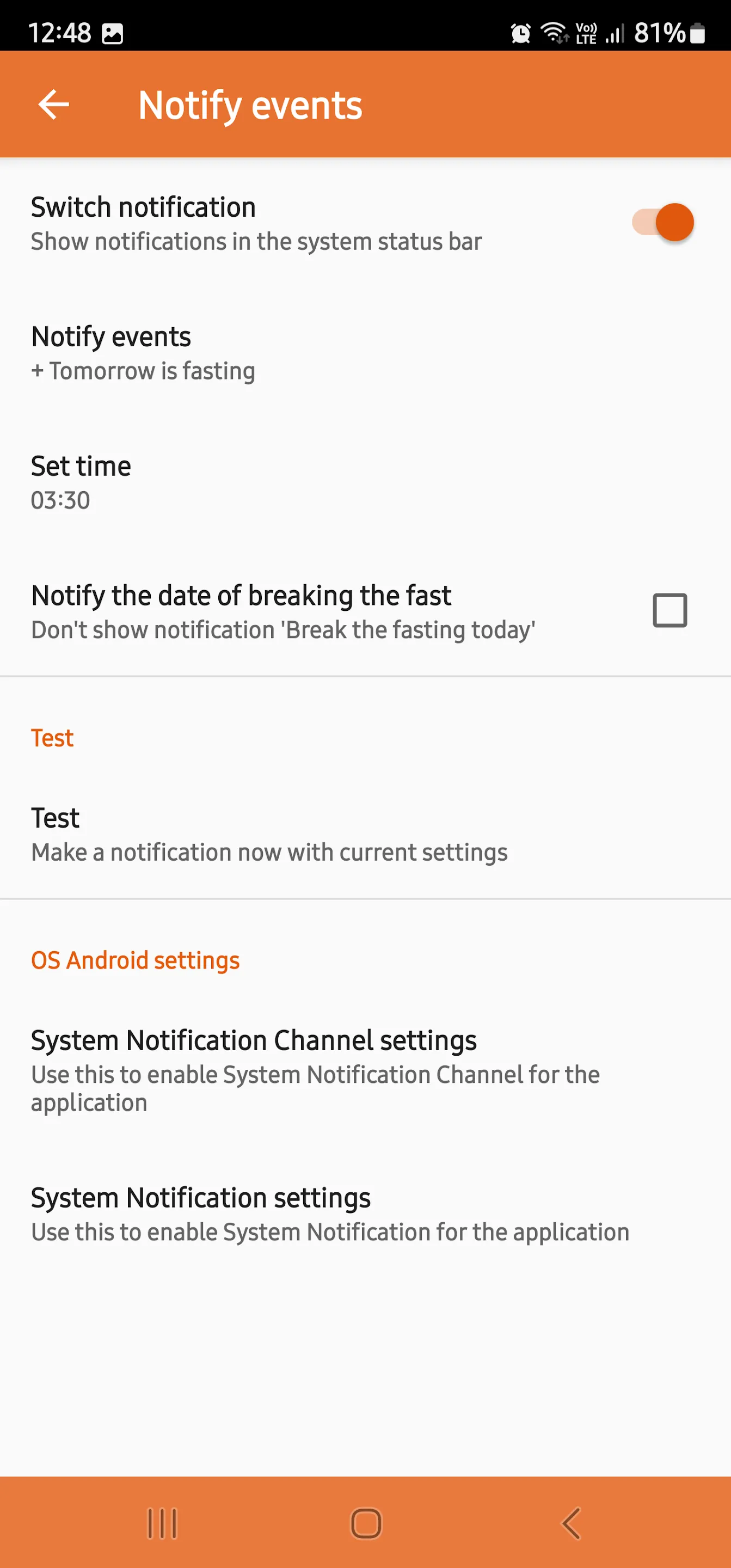 Ekadashi Reminder for ISKCON | Indus Appstore | Screenshot