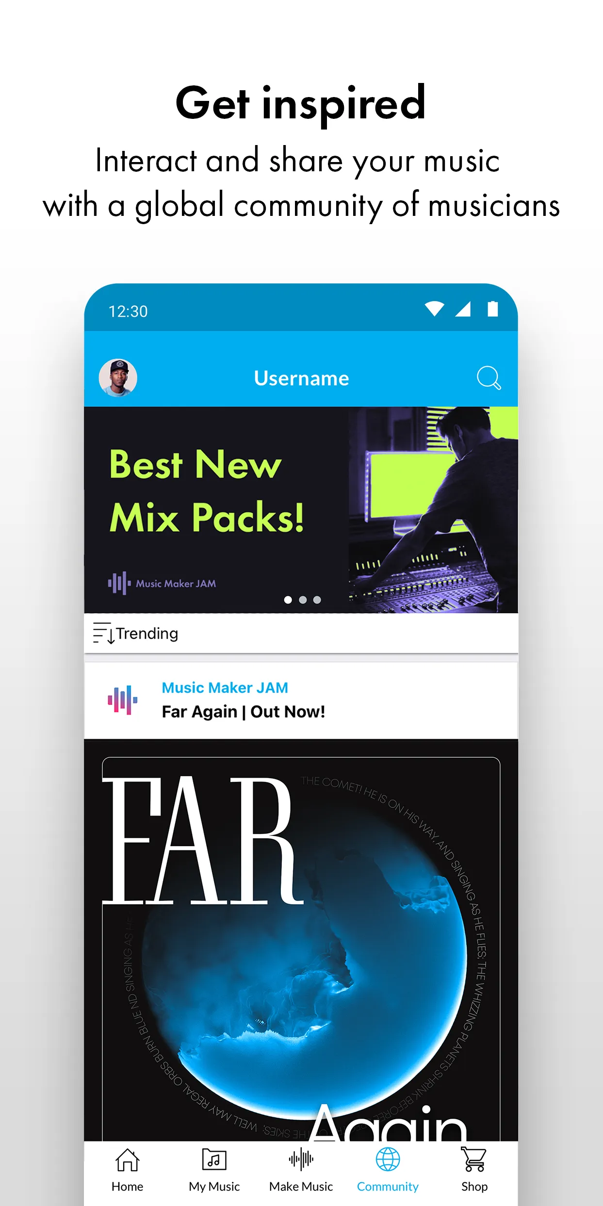 Music Maker JAM: Beatmaker app | Indus Appstore | Screenshot