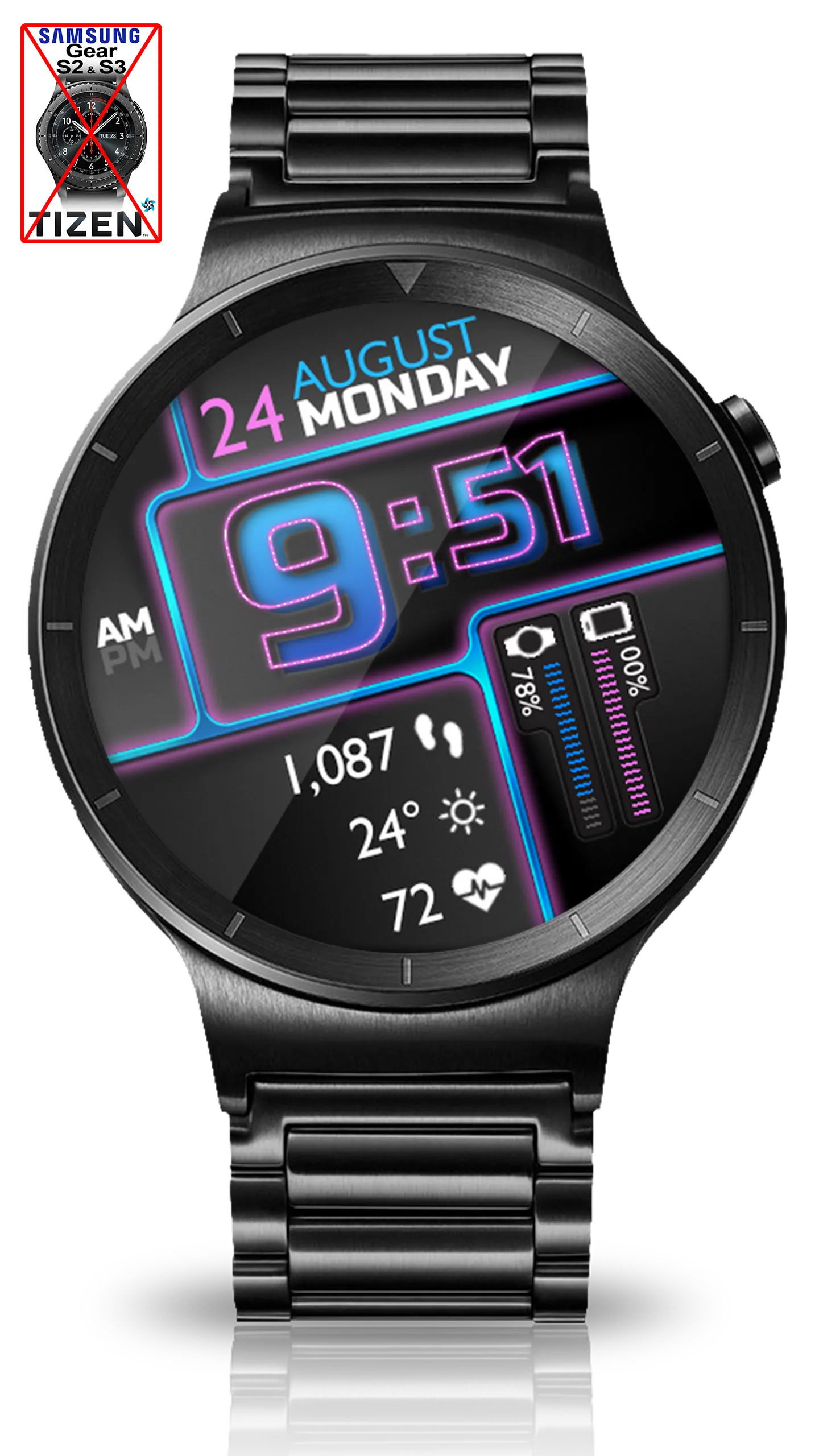 Roboxic HD Watch Face | Indus Appstore | Screenshot