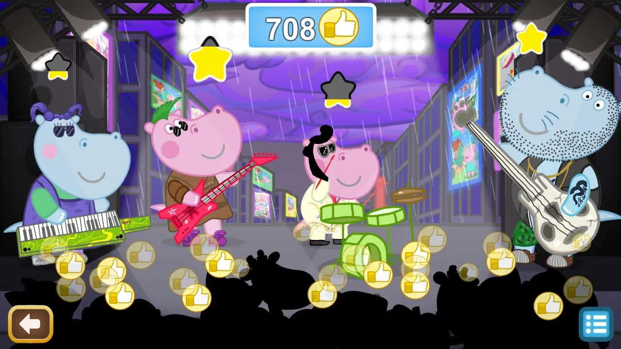 Queen Party Hippo: Music Games | Indus Appstore | Screenshot