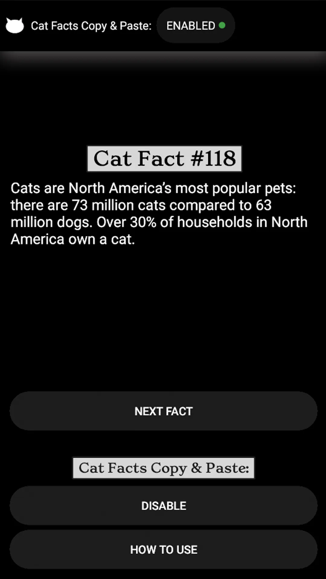 Cat Fact Attack | Indus Appstore | Screenshot