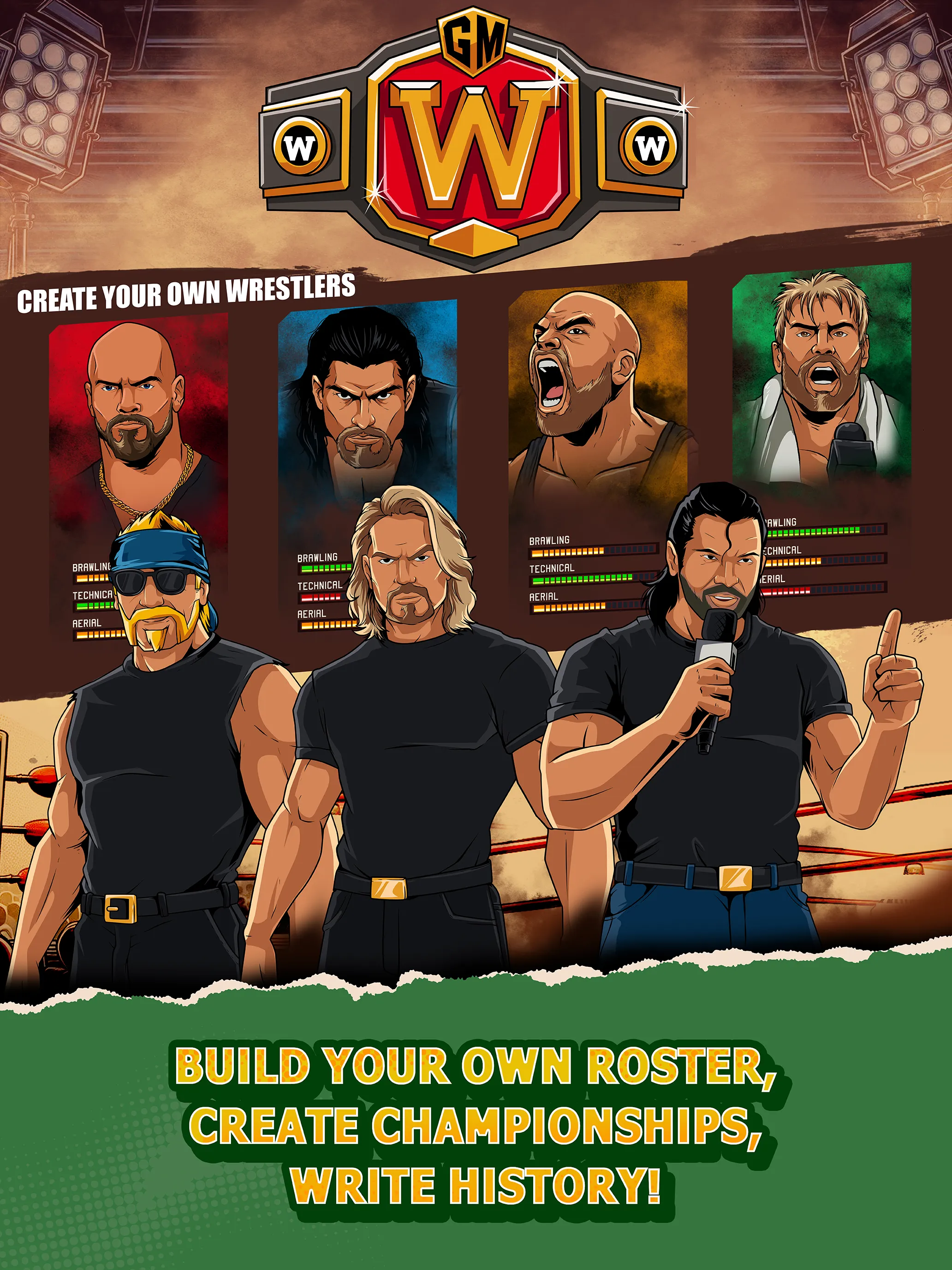 Wrestling GM | Indus Appstore | Screenshot