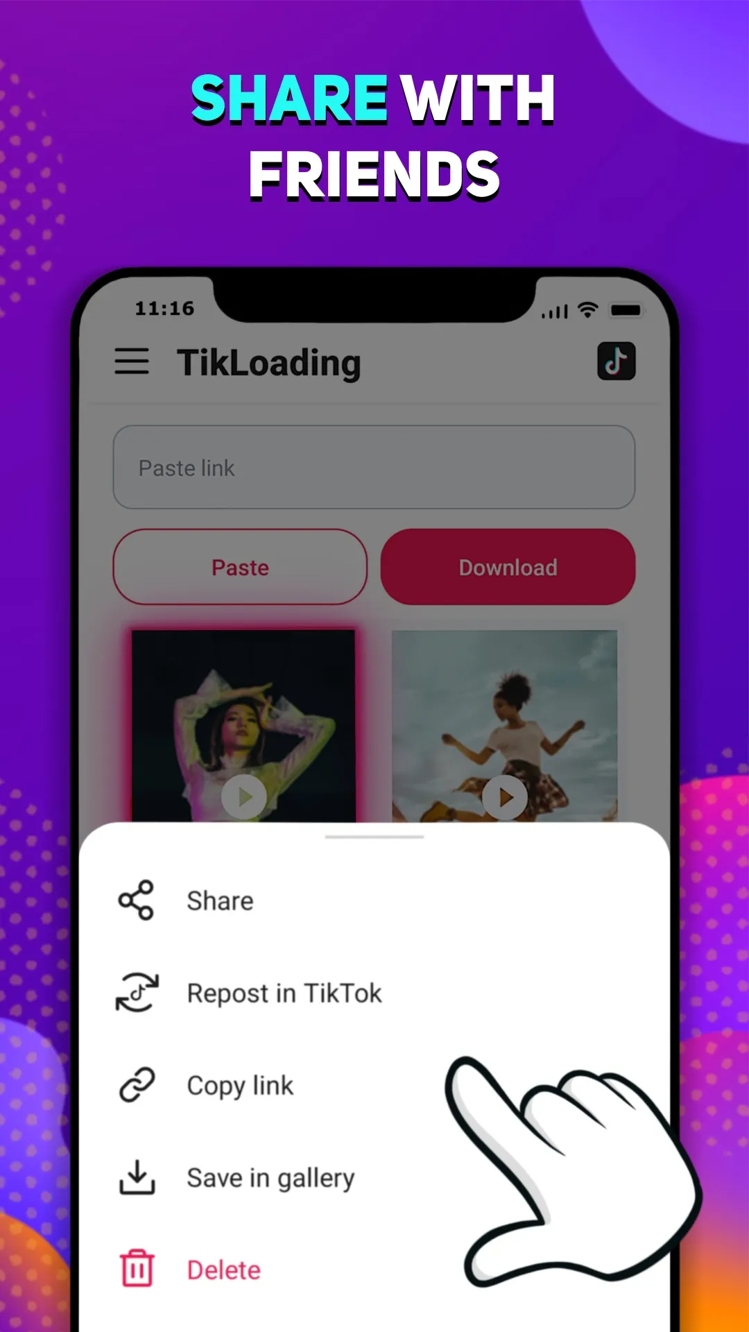 Video Downloader for TikTok | Indus Appstore | Screenshot