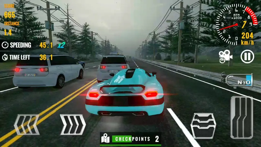 Straight Road Speed | Indus Appstore | Screenshot