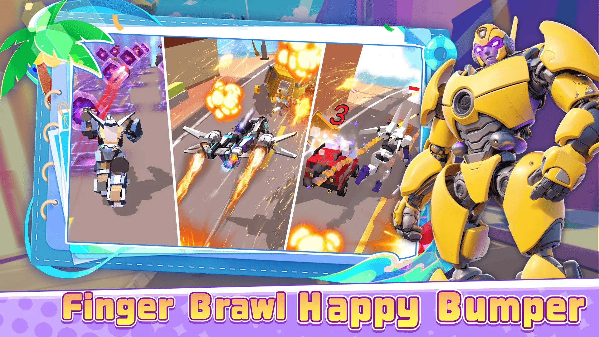 Smash Car: Robot Racing | Indus Appstore | Screenshot
