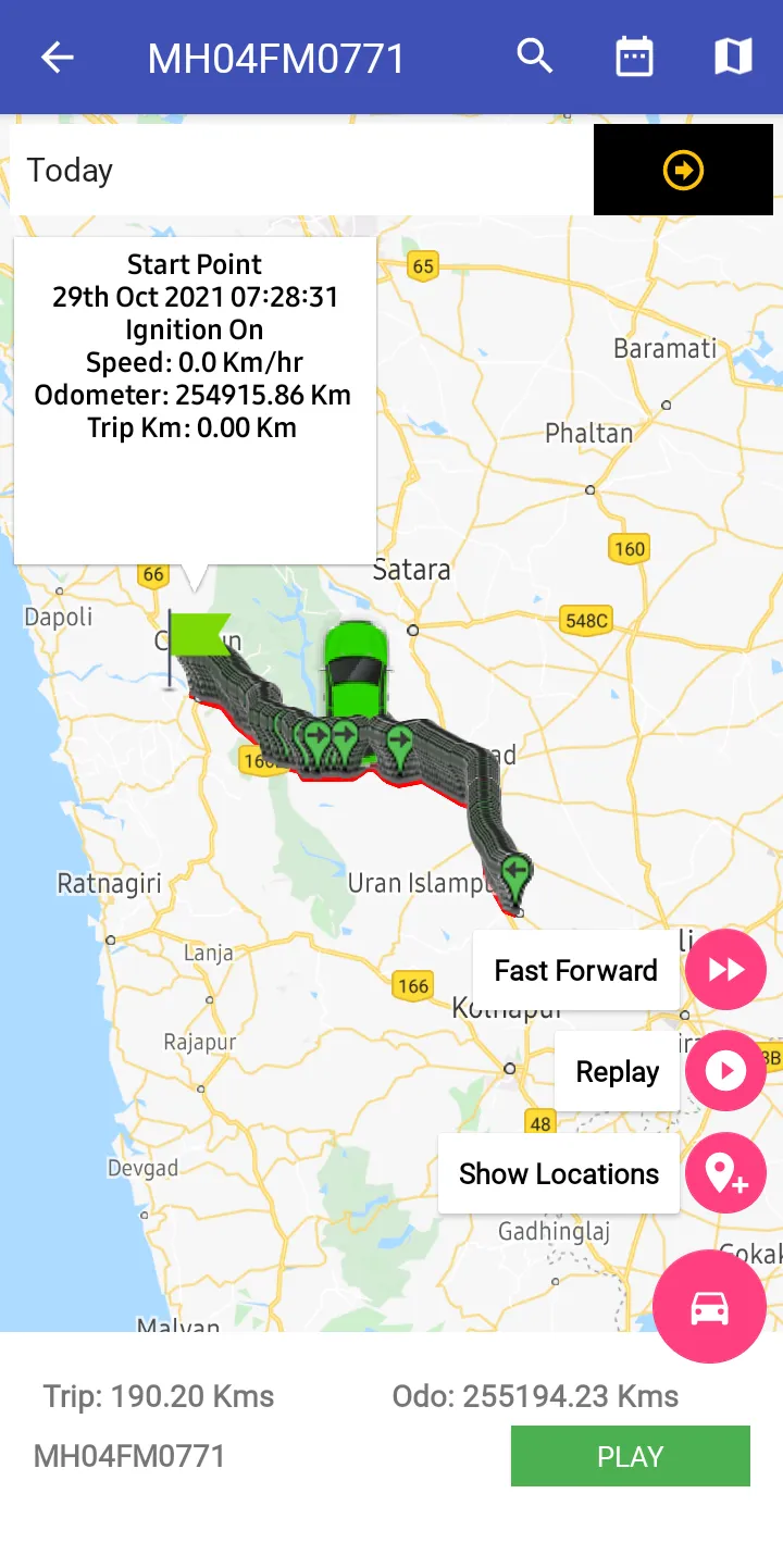 Track My Wheels | Indus Appstore | Screenshot