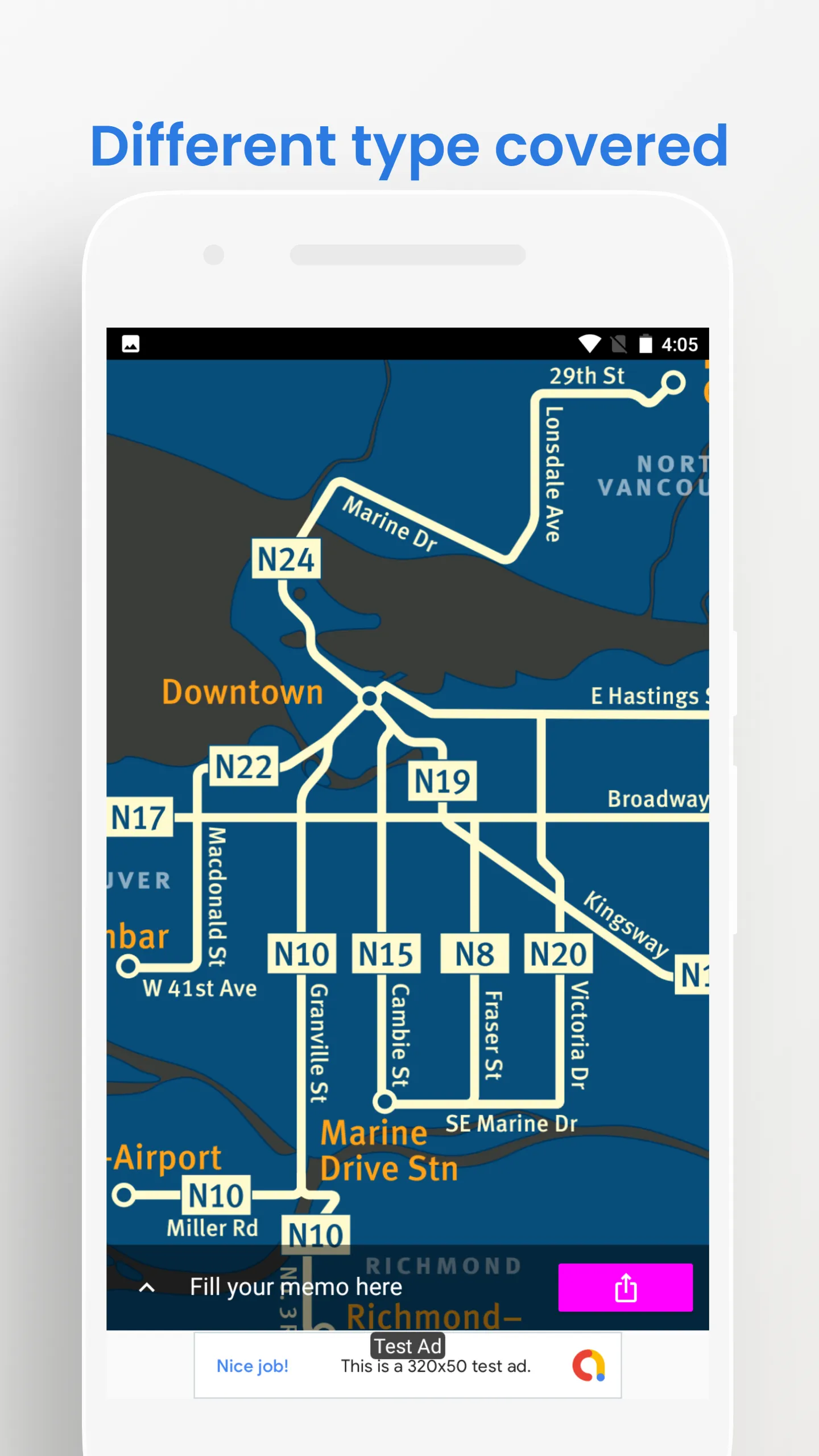 VANCOUVER METRO SKYTRAIN BLINE | Indus Appstore | Screenshot