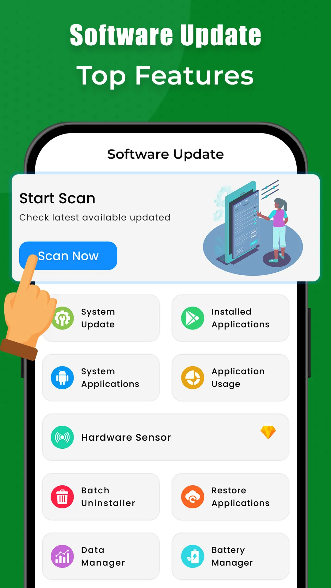 Software Update: App Update | Indus Appstore | Screenshot