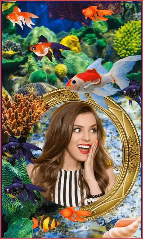 Aquarium Photo Frames | Indus Appstore | Screenshot