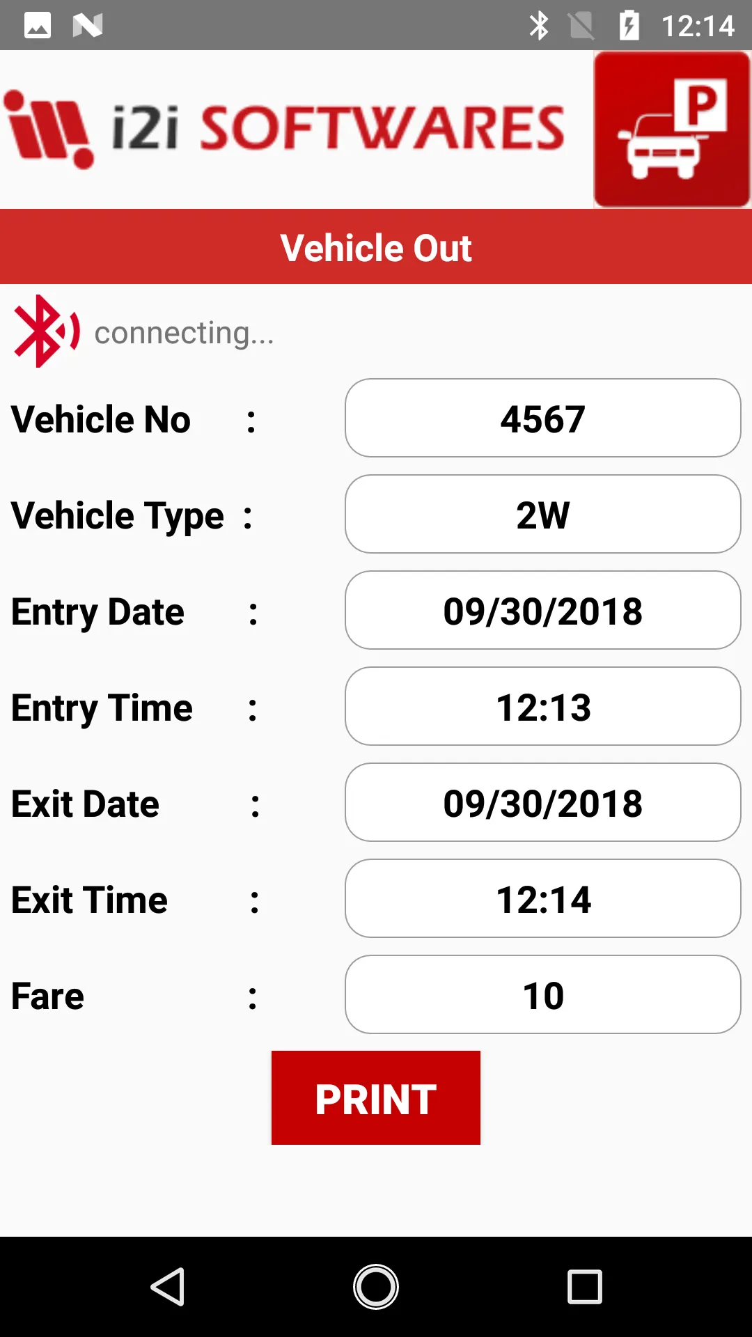 iPAT - Parking Lot Management  | Indus Appstore | Screenshot