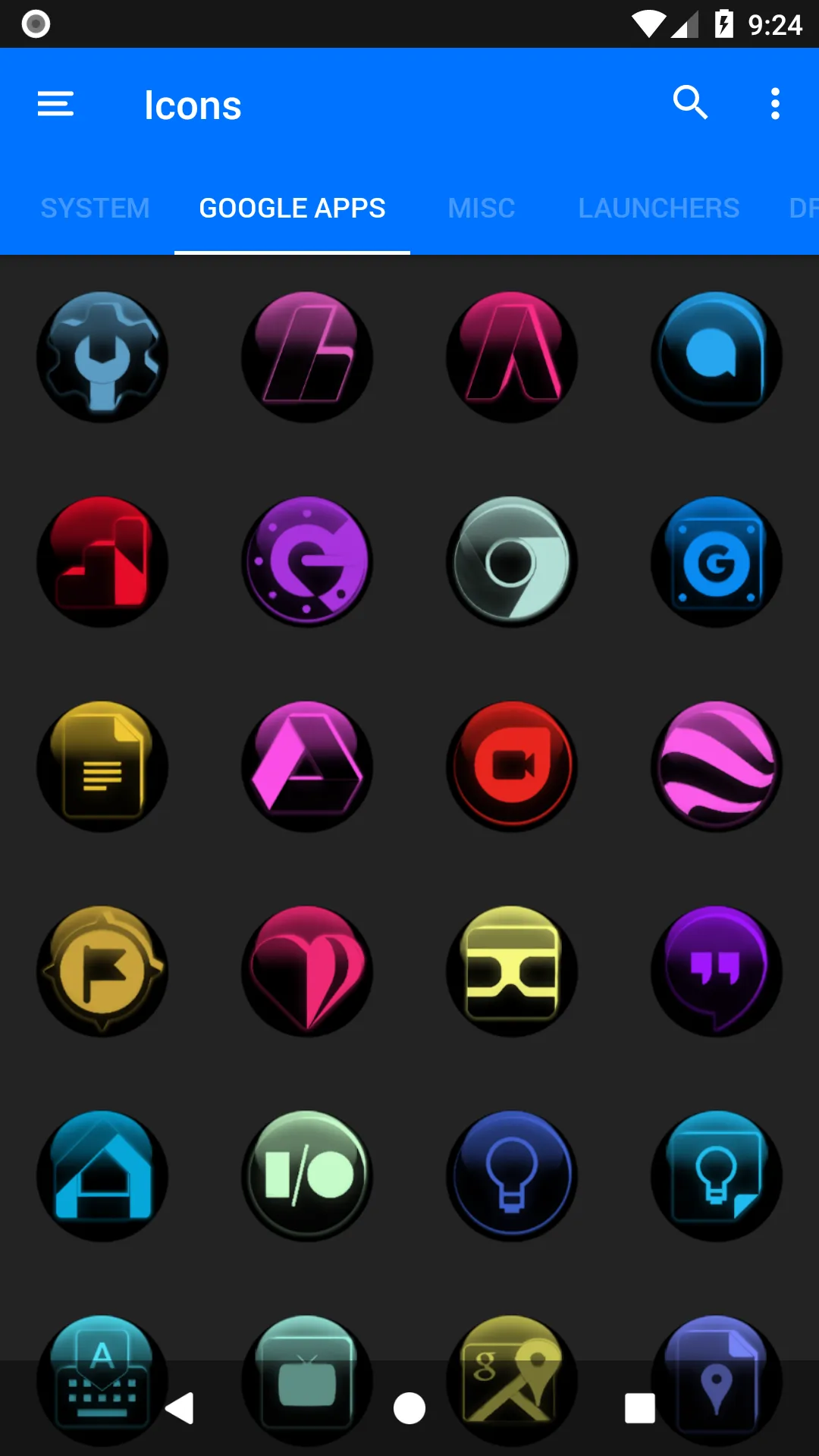 Colorful Glass Orb Icon Pack | Indus Appstore | Screenshot