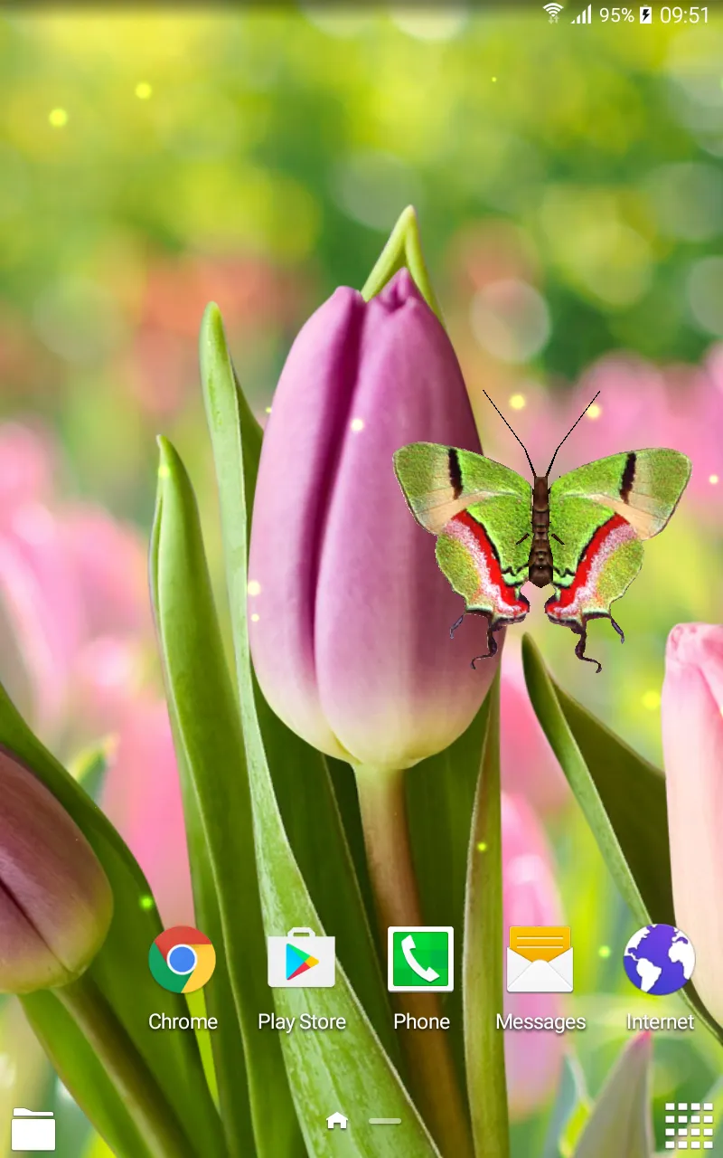 Flowers 3D Parallax Background | Indus Appstore | Screenshot