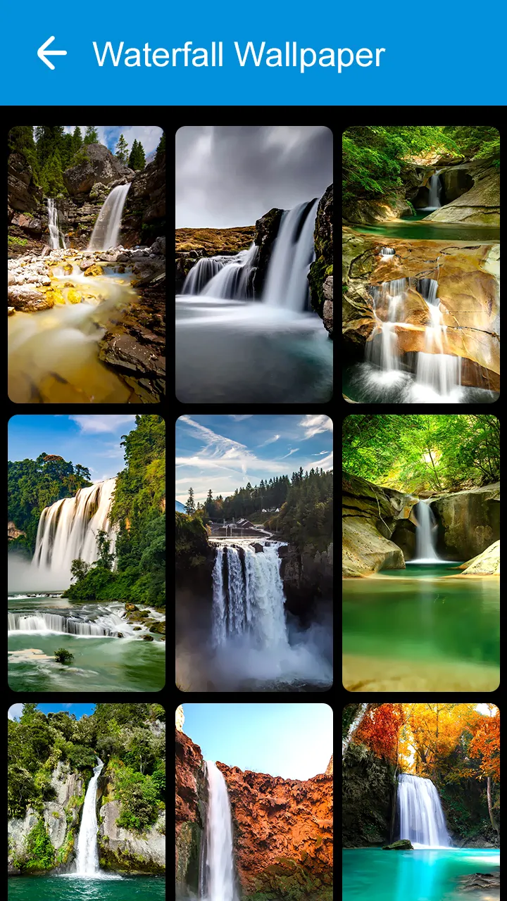 Waterfall Wallpaper 2023 | Indus Appstore | Screenshot