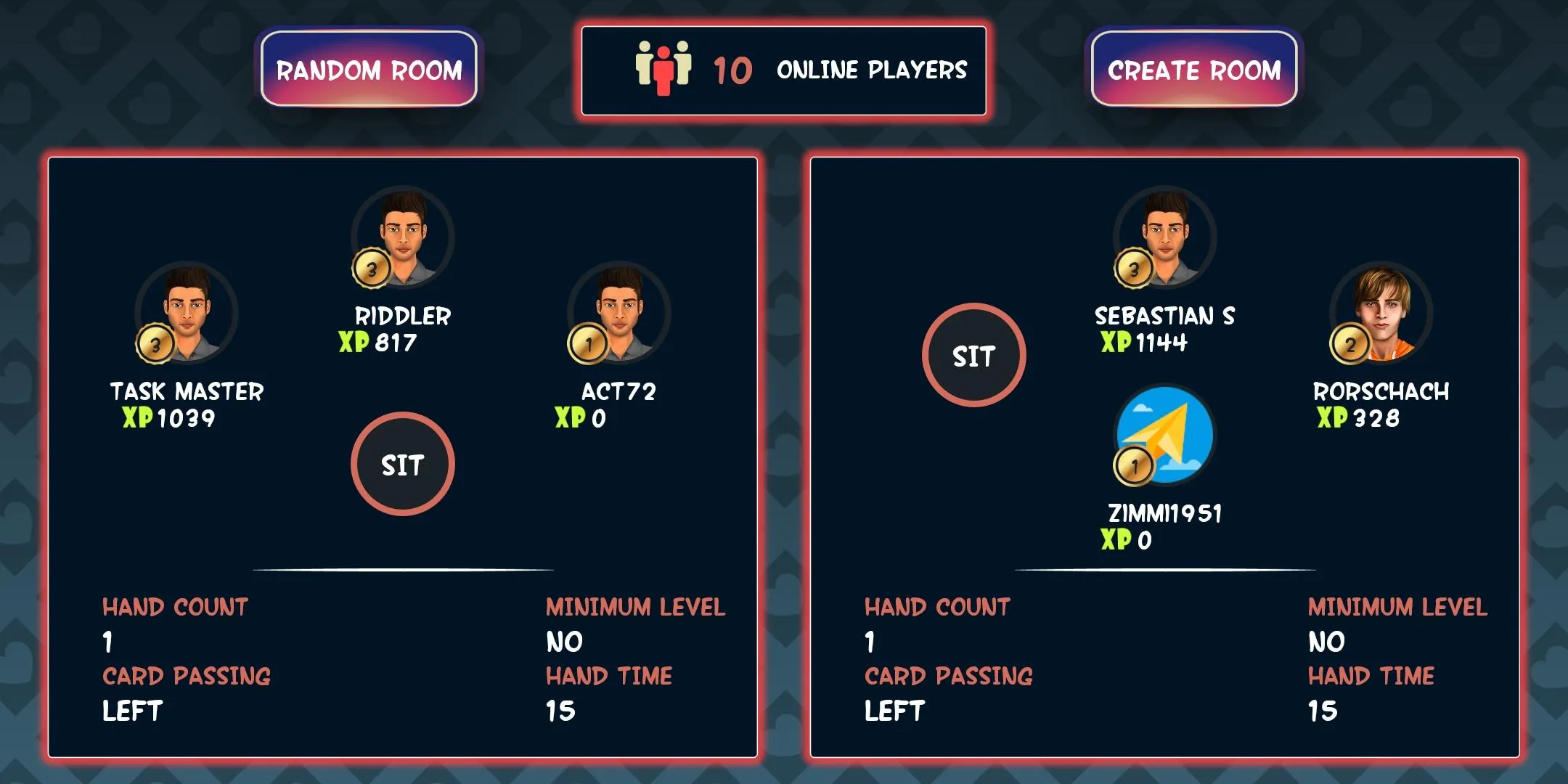 Hearts - Online Hearts Game | Indus Appstore | Screenshot