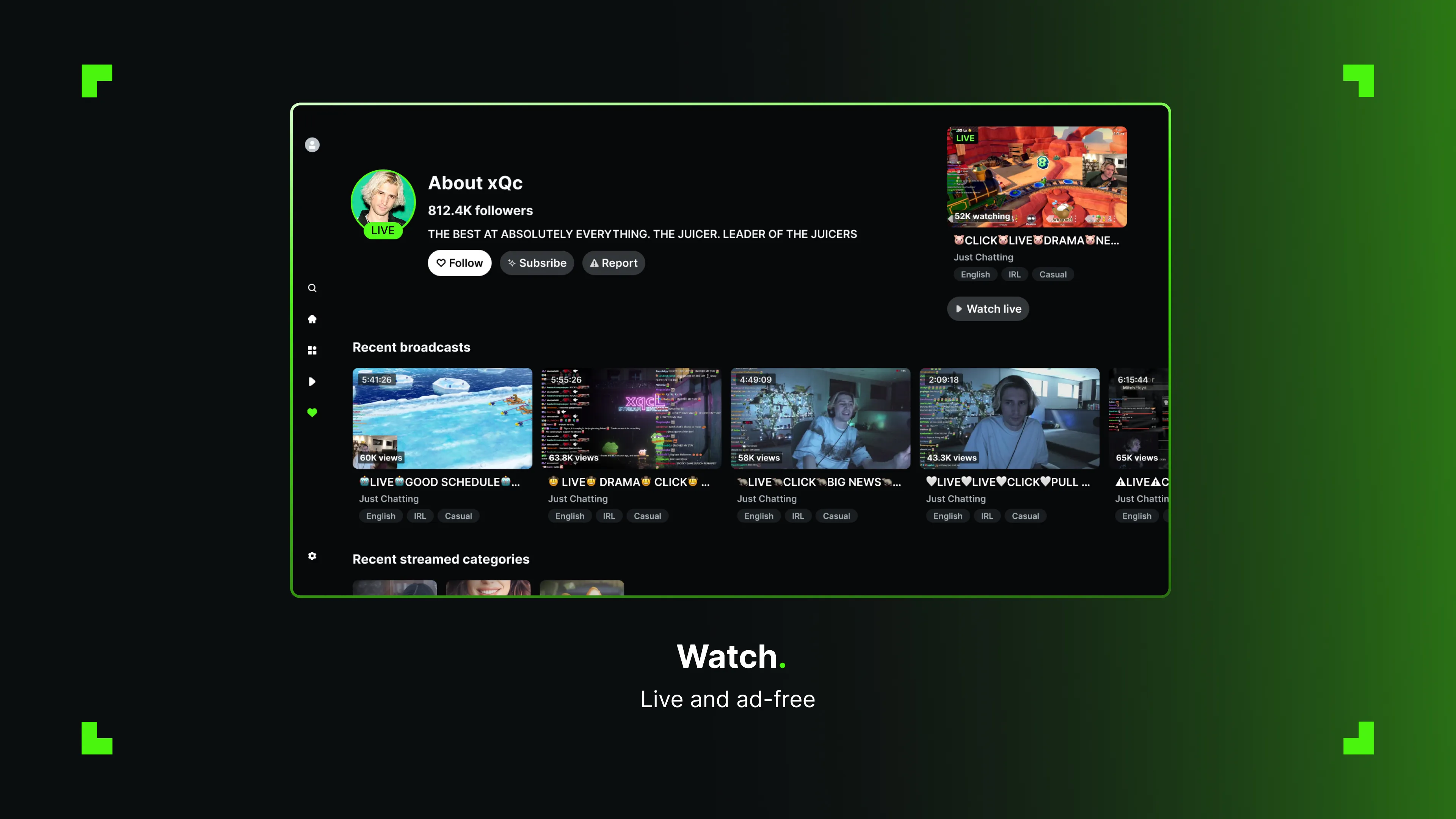 Kick: Live Streaming | Indus Appstore | Screenshot