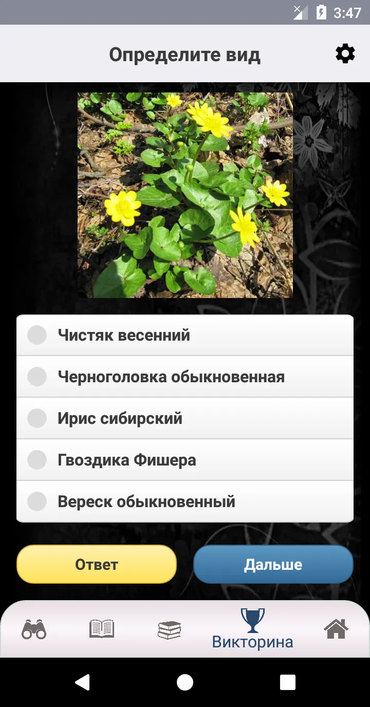 EcoGuide: Russian Wild Flowers | Indus Appstore | Screenshot