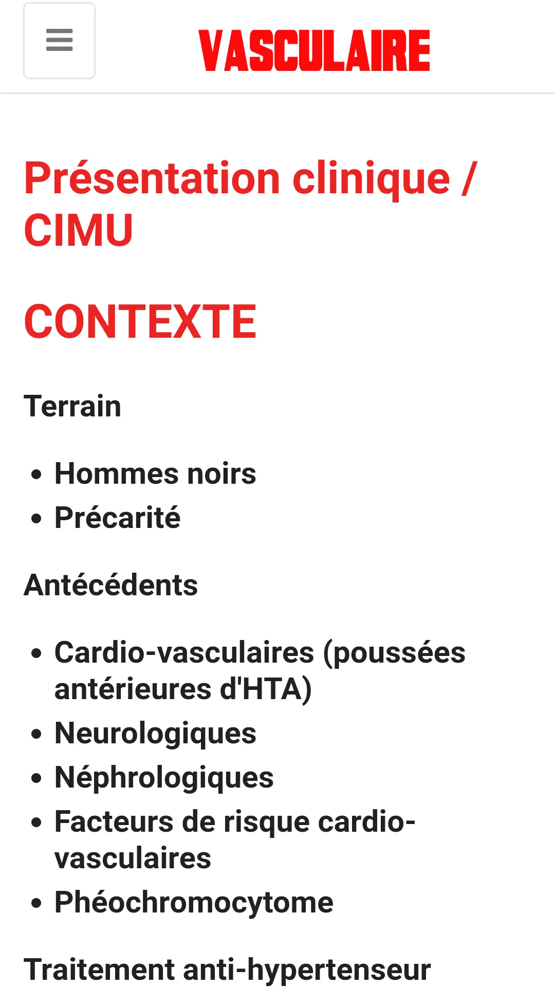 vascular diseases | Indus Appstore | Screenshot