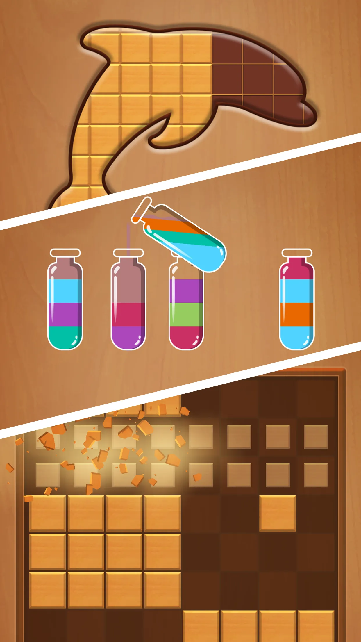 Jigsaw Wood Blockdom: Classic  | Indus Appstore | Screenshot