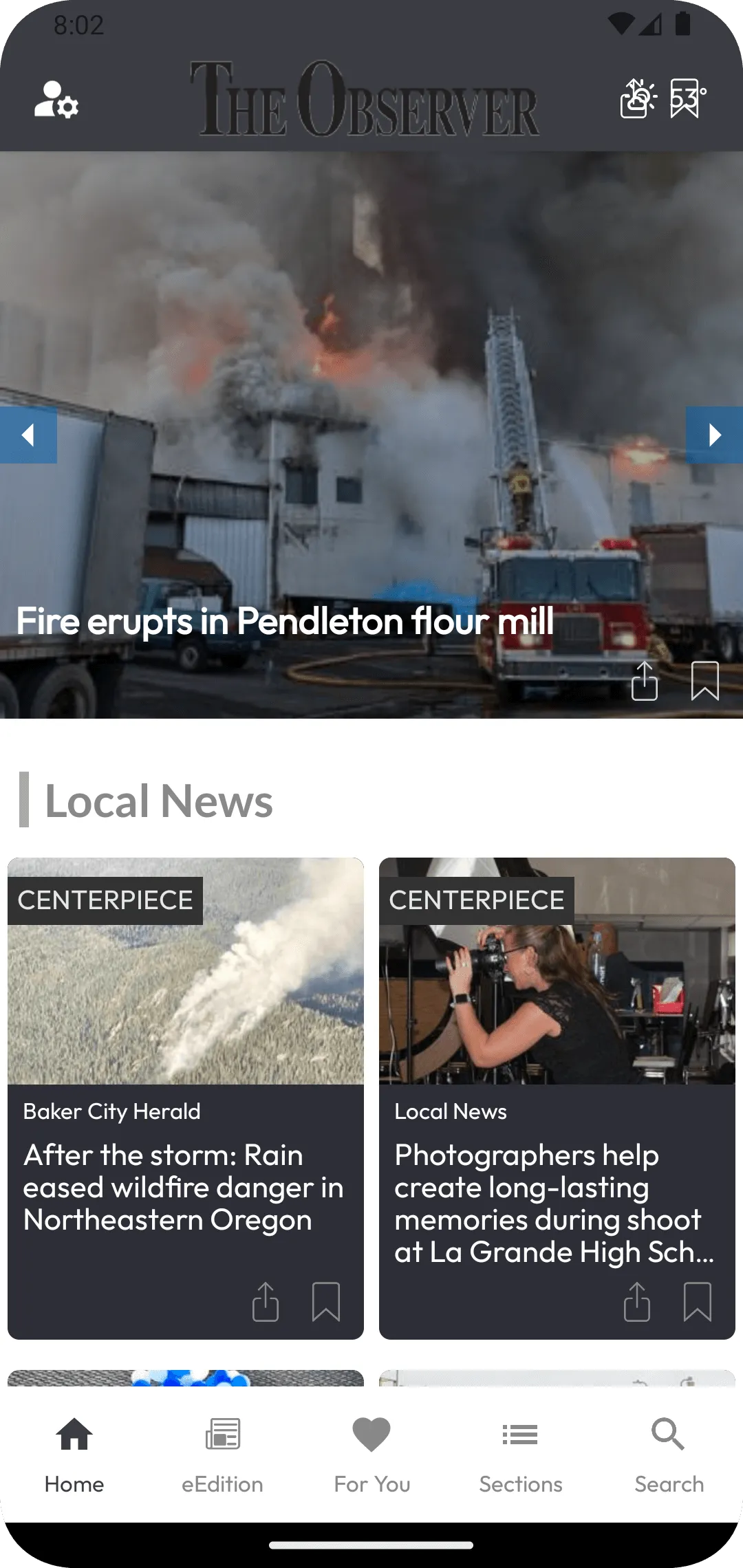 The Observer: News & eEdition | Indus Appstore | Screenshot