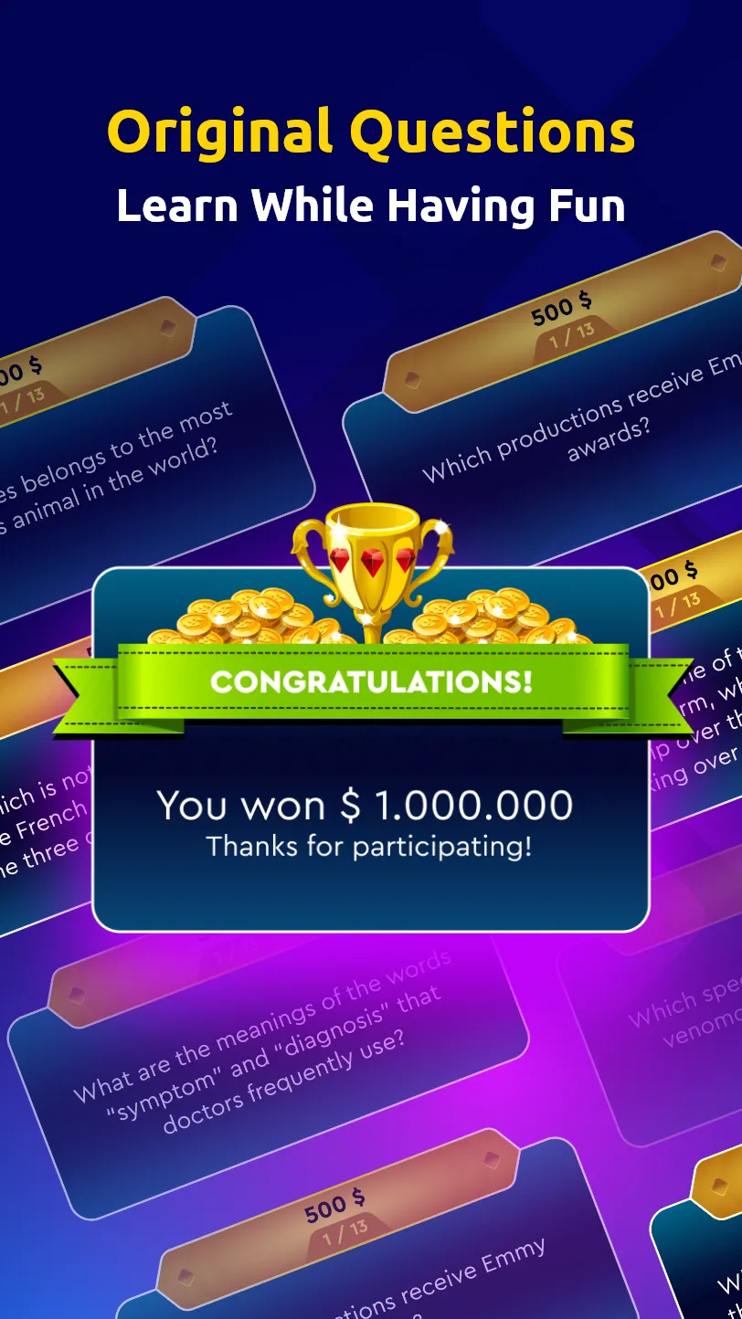 Get Millionaire: Quiz Trivia | Indus Appstore | Screenshot