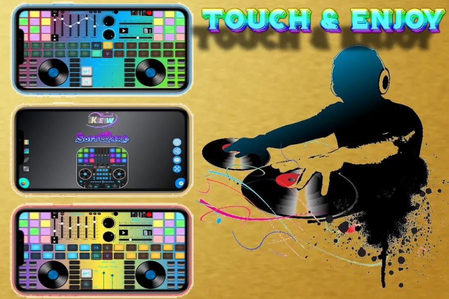 DJ Electro Mix Pad | Indus Appstore | Screenshot