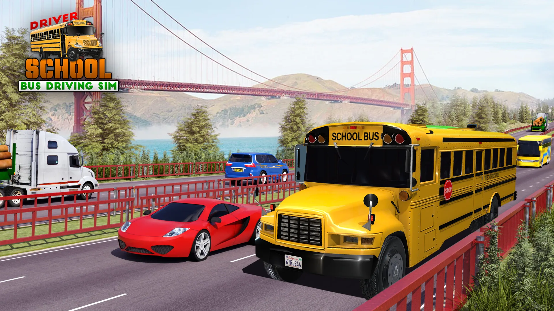 Driver School Bus Driving Sim | Indus Appstore | Screenshot