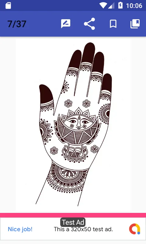 1000+ Mehndi Pattern Deign Col | Indus Appstore | Screenshot