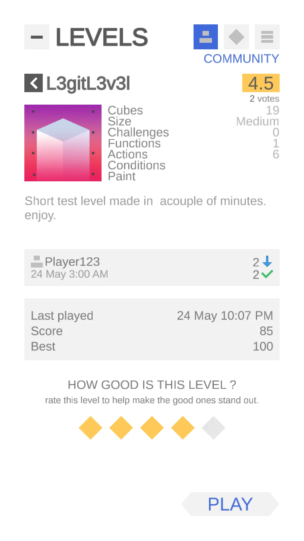 Cursivity : Programming Puzzle | Indus Appstore | Screenshot