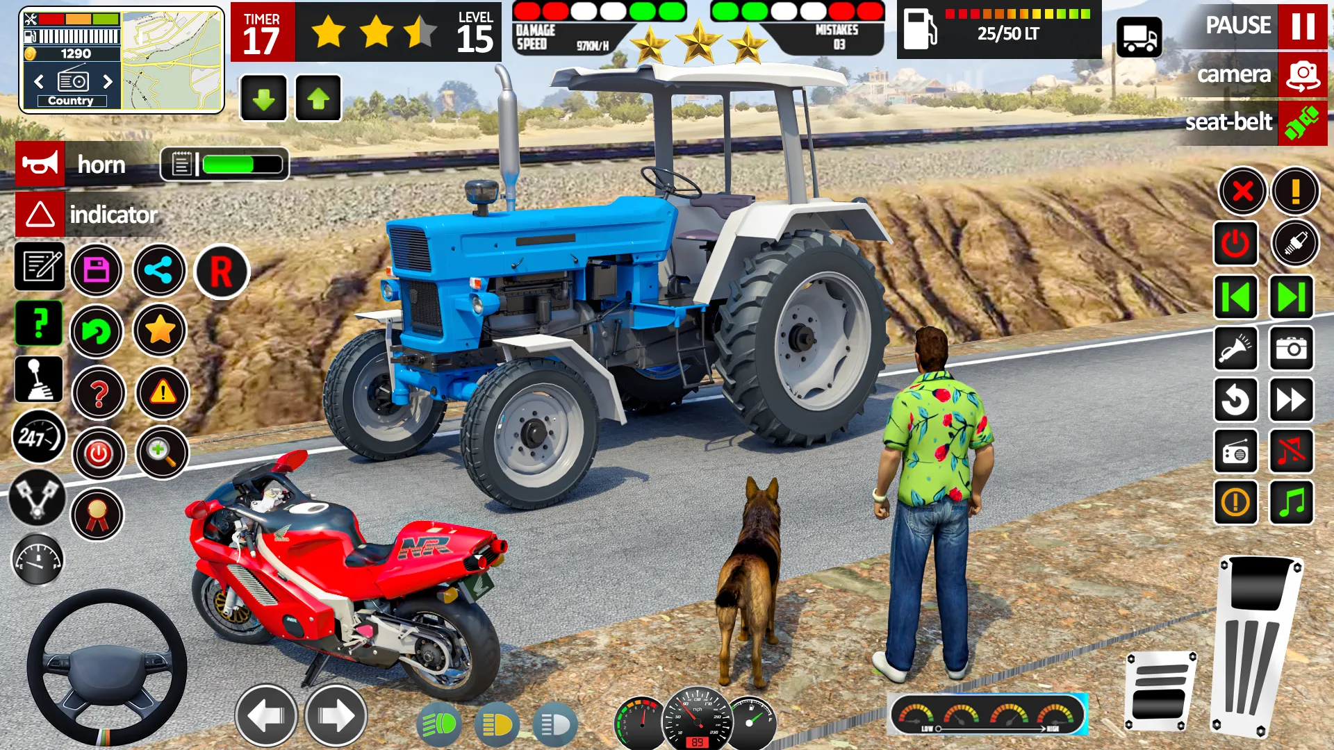 Indian Farming Tractor Game | Indus Appstore | Screenshot