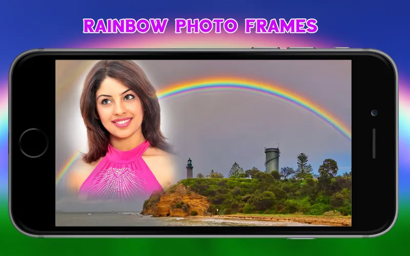 Rainbow Photo Frames | Indus Appstore | Screenshot