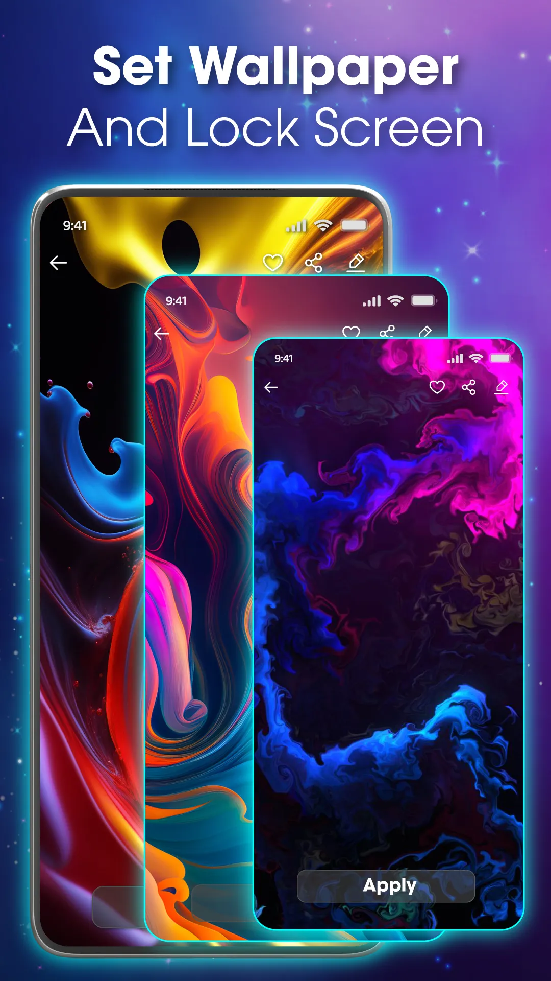 Magic Fluid live wallpaper 4D | Indus Appstore | Screenshot