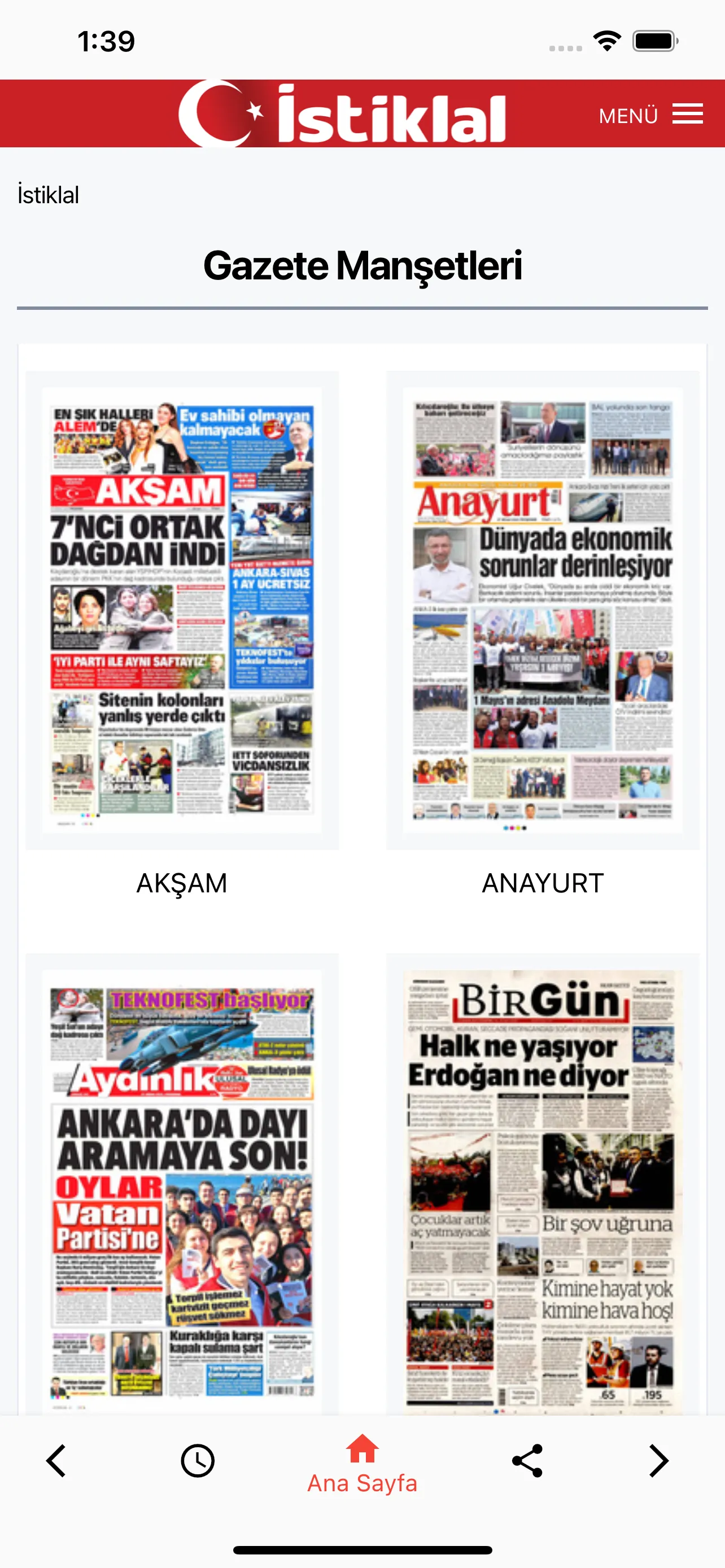 İstiklal Gazetesi | Indus Appstore | Screenshot