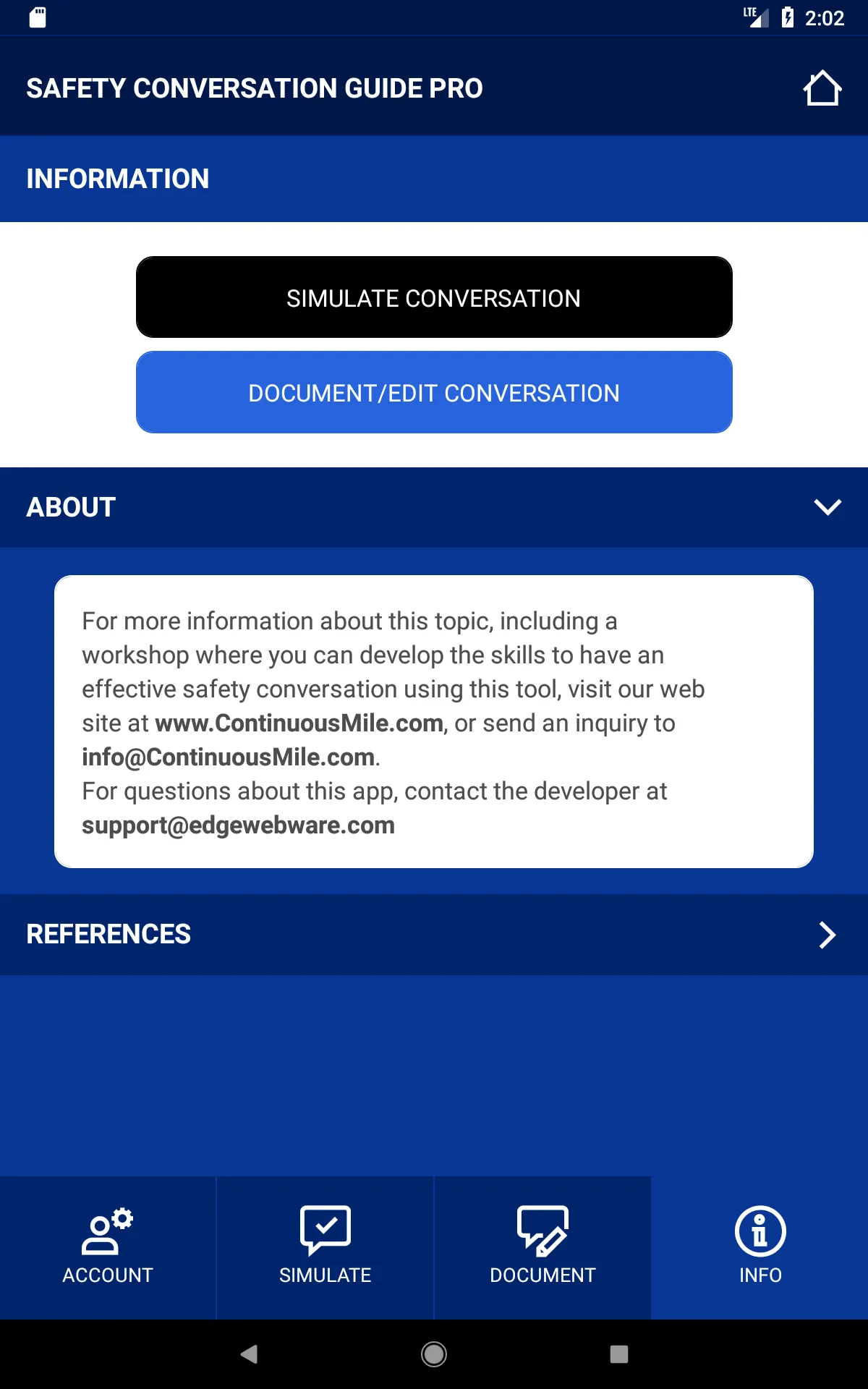 Safety Conversation Guide Pro | Indus Appstore | Screenshot