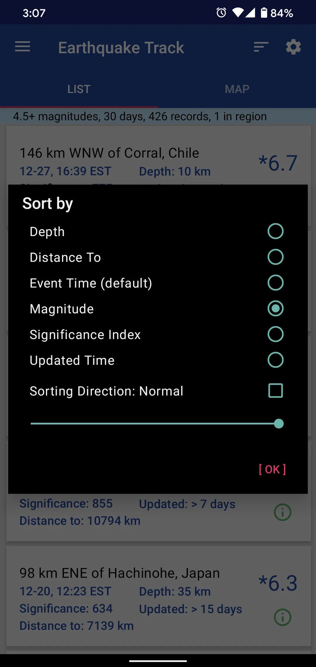 Earthquake Track | Indus Appstore | Screenshot