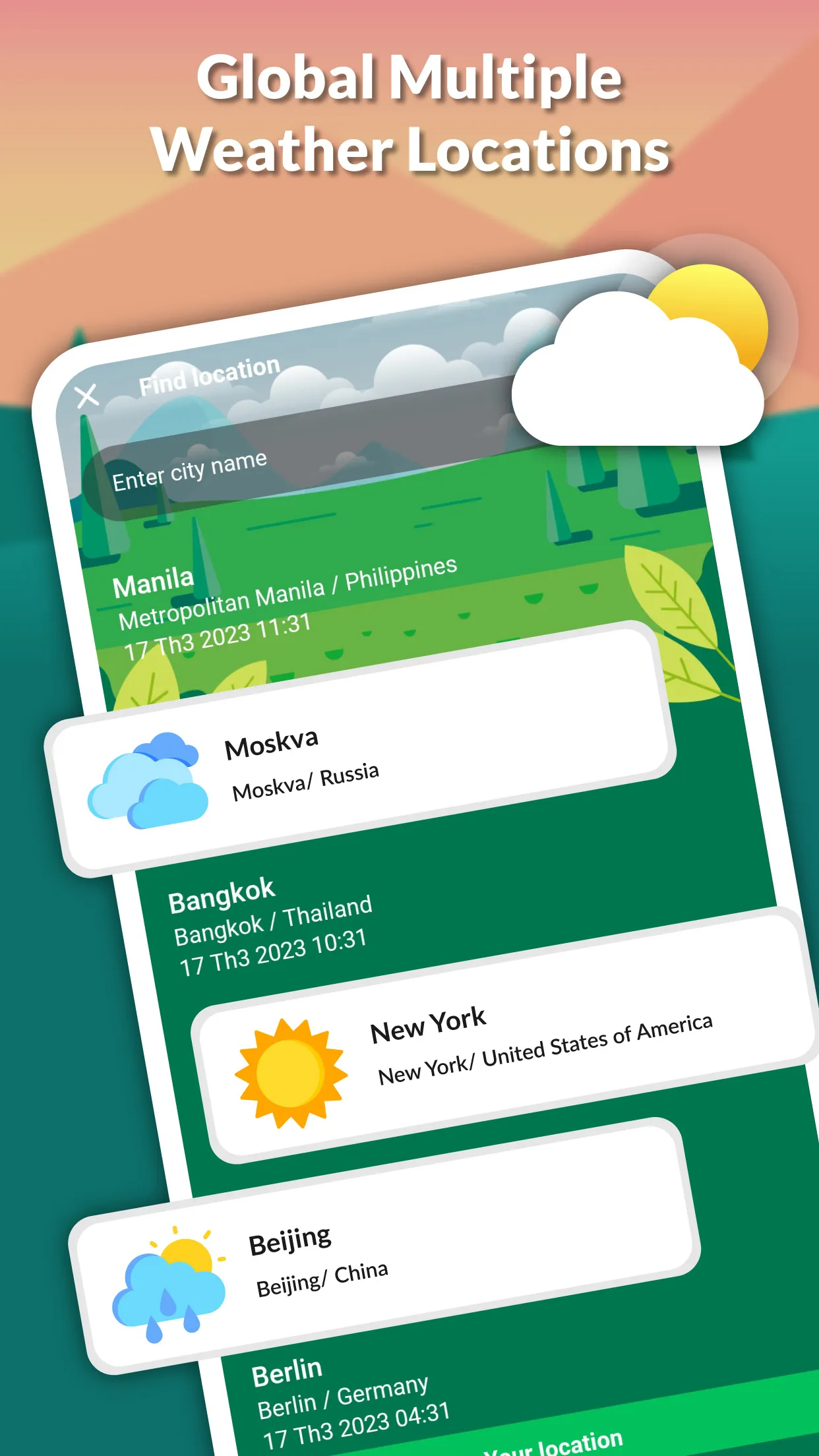 Live weather: Forecast, widget | Indus Appstore | Screenshot